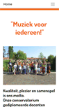Mobile Screenshot of muziekschoolpijnacker.nl